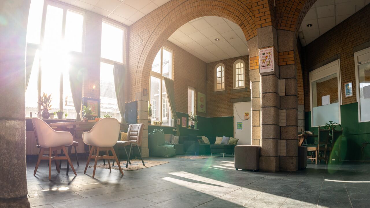 Studio CS op Station Weert waar jongeren een veilige plek hebben