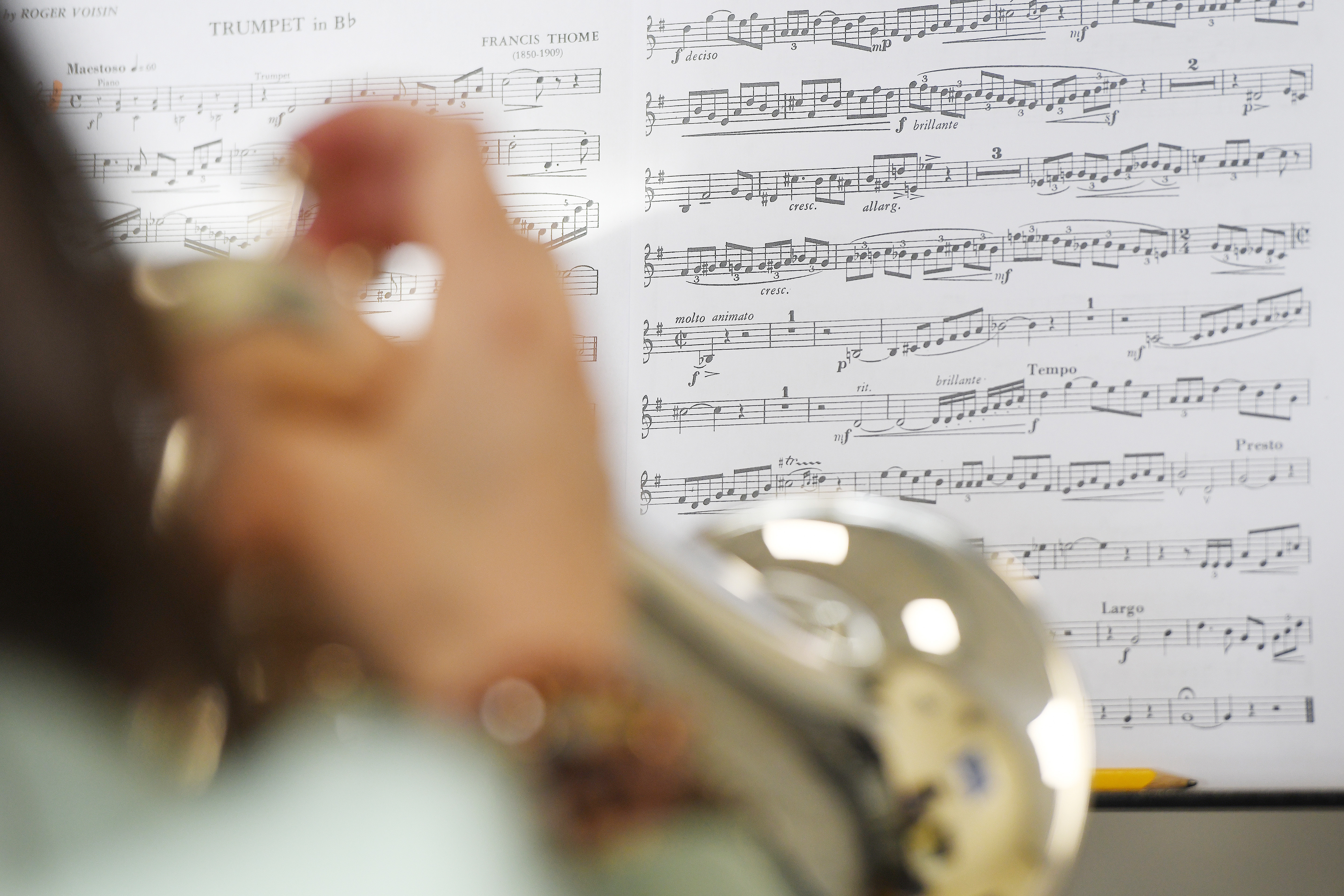 bugel, noten, muziek
