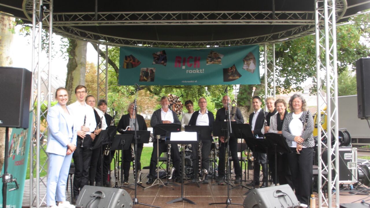 Optreden RICK’s Clarinet Choir